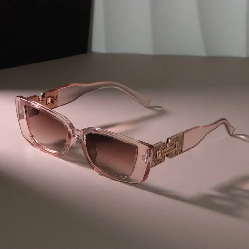 Classic Square Designer Sunglasses Women Men Small Frame Mirror Sun Glasses Female Male Outdoor Trendy Brand Oculos De Sol