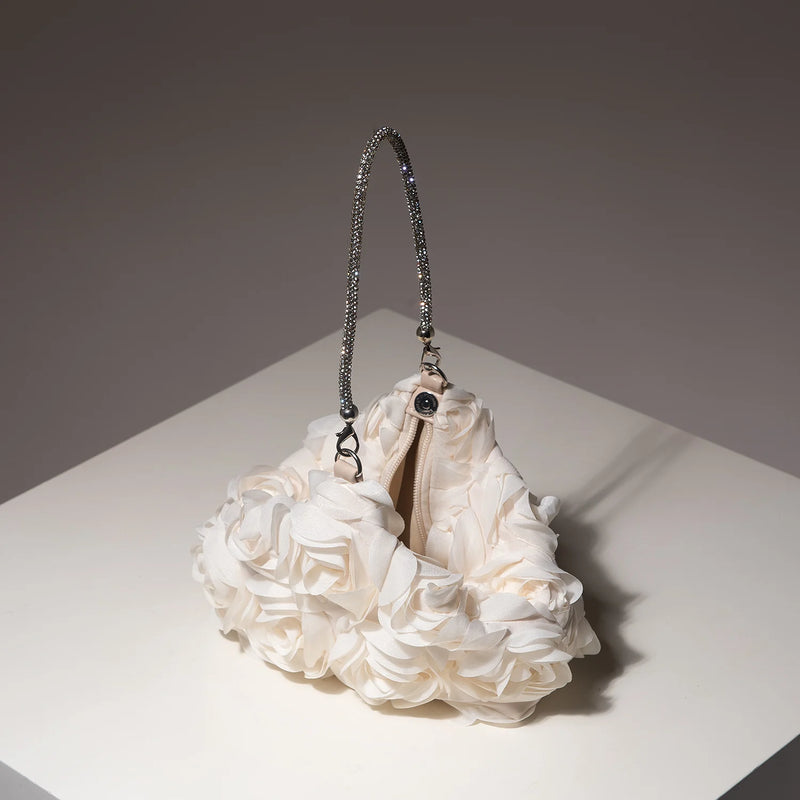 Mini Purse,Bridal Patry,Floral Bag,Prom Bag,Novelty Bag,Cartera Para Mujer Elegante,Wedding Items,Gifts for Women,Valentine Day