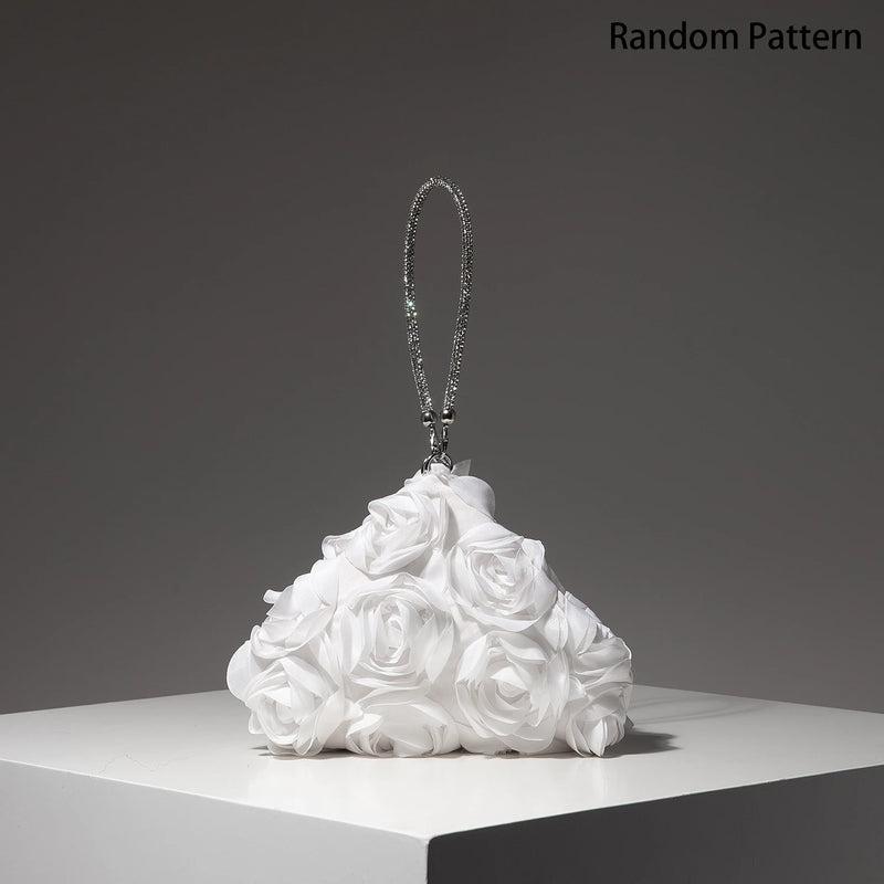 Mini Purse,Bridal Patry,Floral Bag,Prom Bag,Novelty Bag,Cartera Para Mujer Elegante,Wedding Items,Gifts for Women,Valentine Day