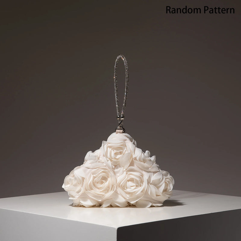 Mini Purse,Bridal Patry,Floral Bag,Prom Bag,Novelty Bag,Cartera Para Mujer Elegante,Wedding Items,Gifts for Women,Valentine Day