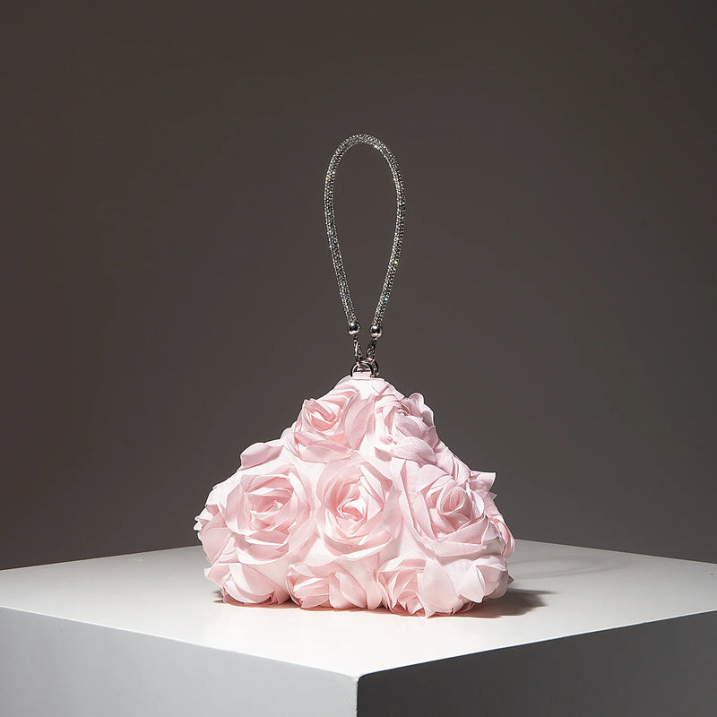 Mini Purse,Bridal Patry,Floral Bag,Prom Bag,Novelty Bag,Cartera Para Mujer Elegante,Wedding Items,Gifts for Women,Valentine Day