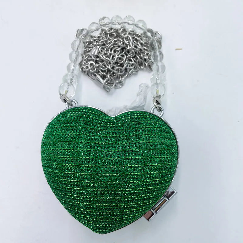 Simple Conch Dinner Bag Women's Shoulder Messenger Crossbody Bag Fun Personality Metal Chain Clutch Acrylic Shell Phone Bags Hot