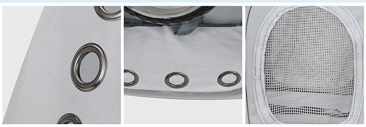 Pet Cat Carrying Bag Breathable Portable Pet Outdoor Travel Backpack Transparent Bag Carrier Pet Transport Space Capsule Bag