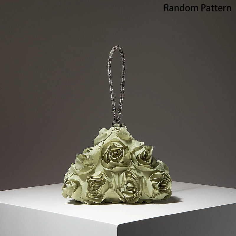 Mini Purse,Bridal Patry,Floral Bag,Prom Bag,Novelty Bag,Cartera Para Mujer Elegante,Wedding Items,Gifts for Women,Valentine Day