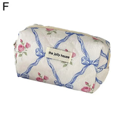 Quilted Makeup Bag