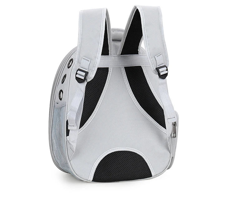 Pet Cat Carrying Bag Breathable Portable Pet Outdoor Travel Backpack Transparent Bag Carrier Pet Transport Space Capsule Bag