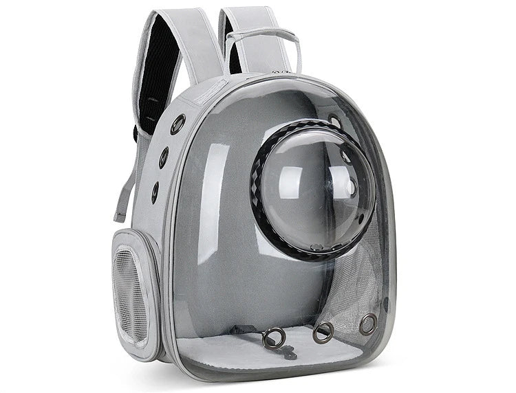 Pet Cat Carrying Bag Breathable Portable Pet Outdoor Travel Backpack Transparent Bag Carrier Pet Transport Space Capsule Bag