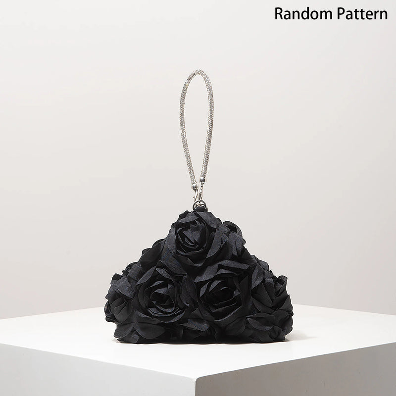 Mini Purse,Bridal Patry,Floral Bag,Prom Bag,Novelty Bag,Cartera Para Mujer Elegante,Wedding Items,Gifts for Women,Valentine Day