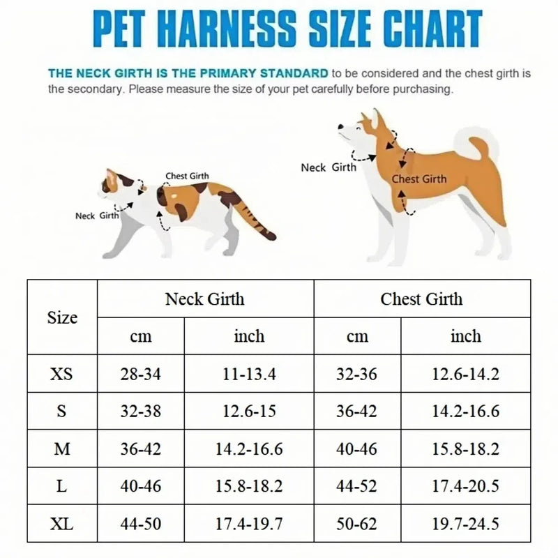 Pet Dog Harness Leash Set Small Medium Dog Cat Vest Breathable Puppy Chest Strap French Bulldog Chihuahua Harness Pet Supplies