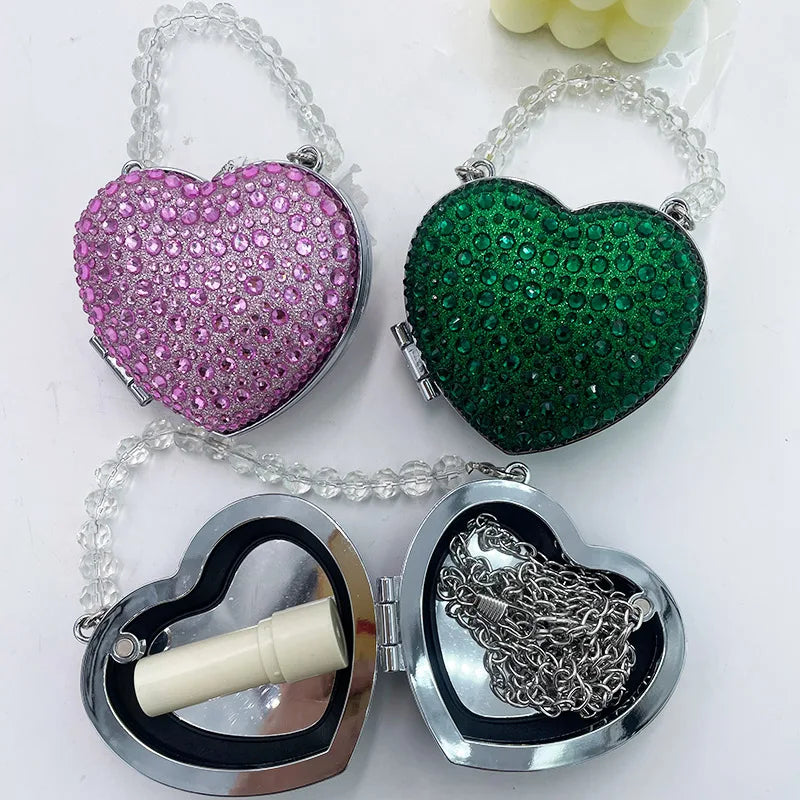 Simple Conch Dinner Bag Women's Shoulder Messenger Crossbody Bag Fun Personality Metal Chain Clutch Acrylic Shell Phone Bags Hot