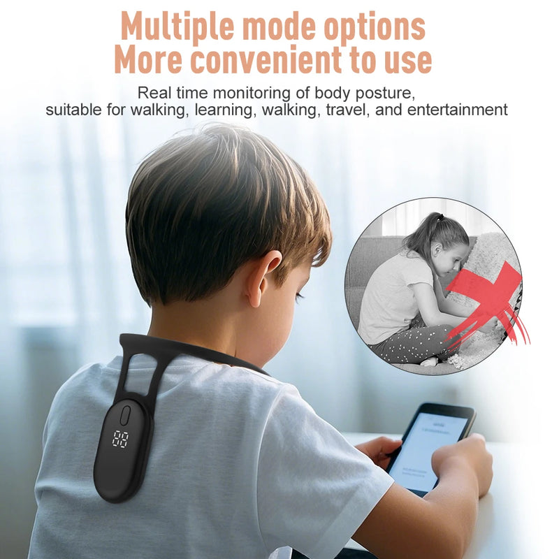 Smart Posture Corrector Device Posture Training Realtime Scientific Back Posture Correct Neck Hump Corrector Adult Kid Health