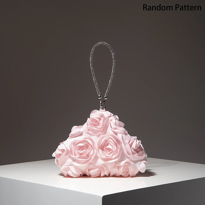 Mini Purse,Bridal Patry,Floral Bag,Prom Bag,Novelty Bag,Cartera Para Mujer Elegante,Wedding Items,Gifts for Women,Valentine Day