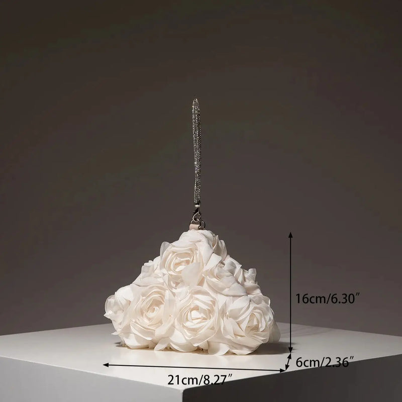 Mini Purse,Bridal Patry,Floral Bag,Prom Bag,Novelty Bag,Cartera Para Mujer Elegante,Wedding Items,Gifts for Women,Valentine Day